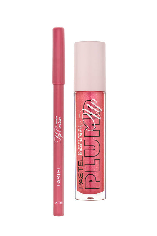 PLUMPING GLOSS WITH LIPLINER #51